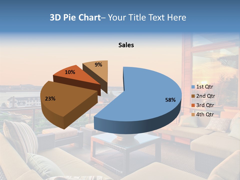 Soothing Outdoor Sunrise PowerPoint Template