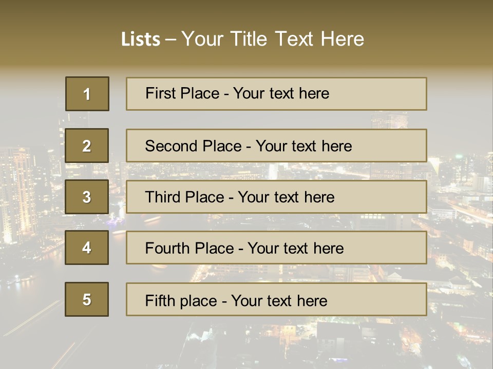 Asia Metropolis Cars PowerPoint Template