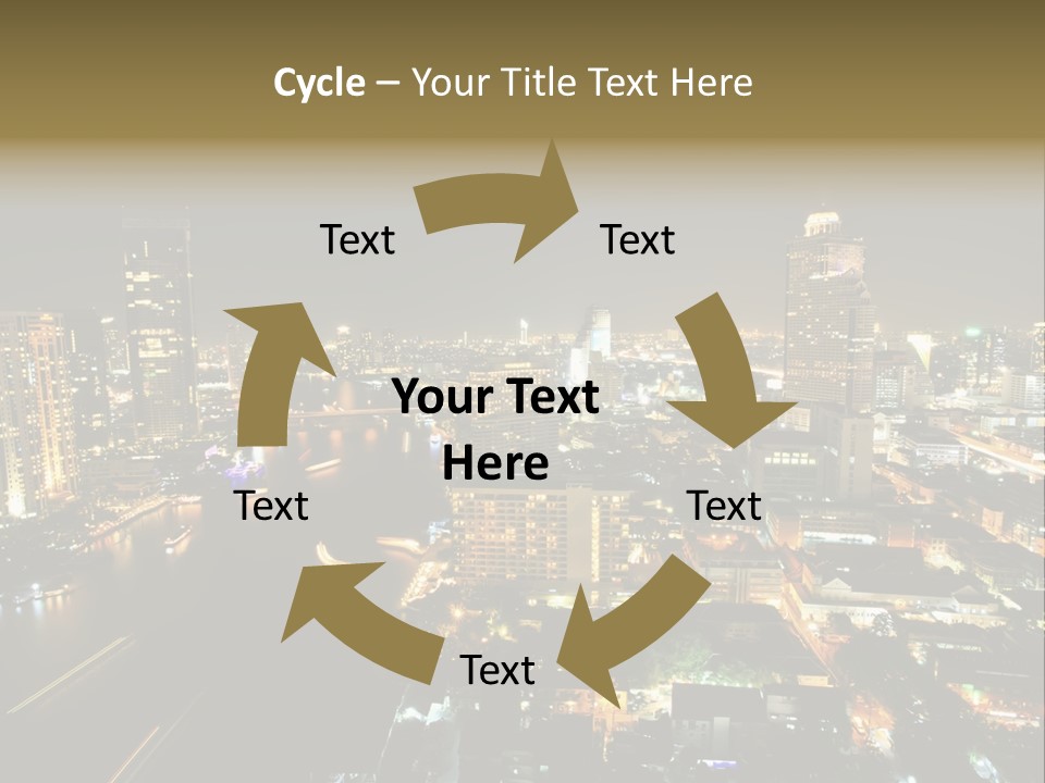 Asia Metropolis Cars PowerPoint Template