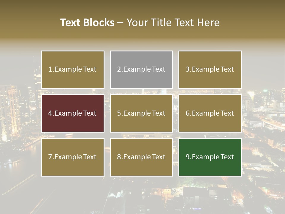 Asia Metropolis Cars PowerPoint Template