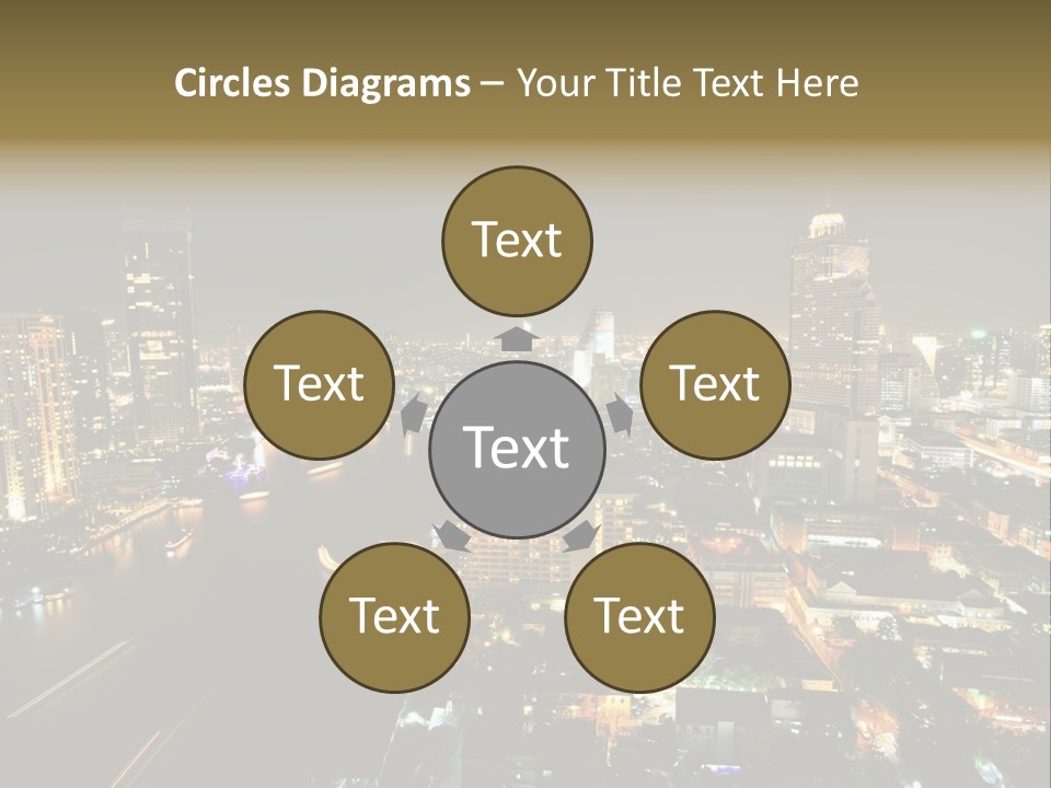 Asia Metropolis Cars PowerPoint Template