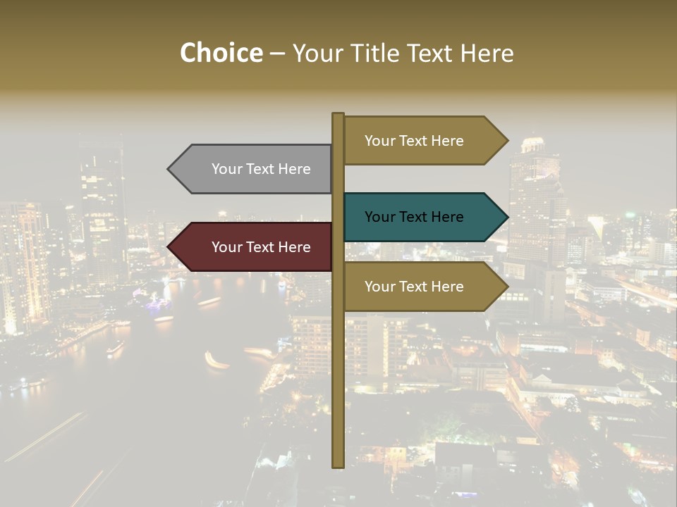 Asia Metropolis Cars PowerPoint Template