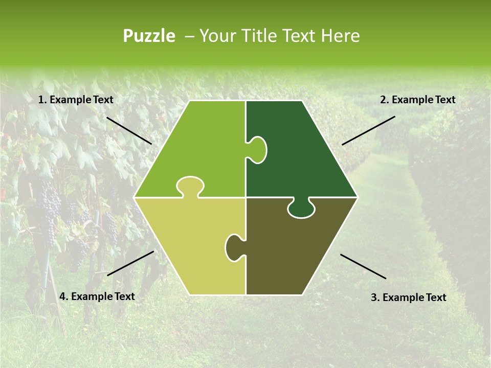 Fog Landscape Piemonte PowerPoint Template