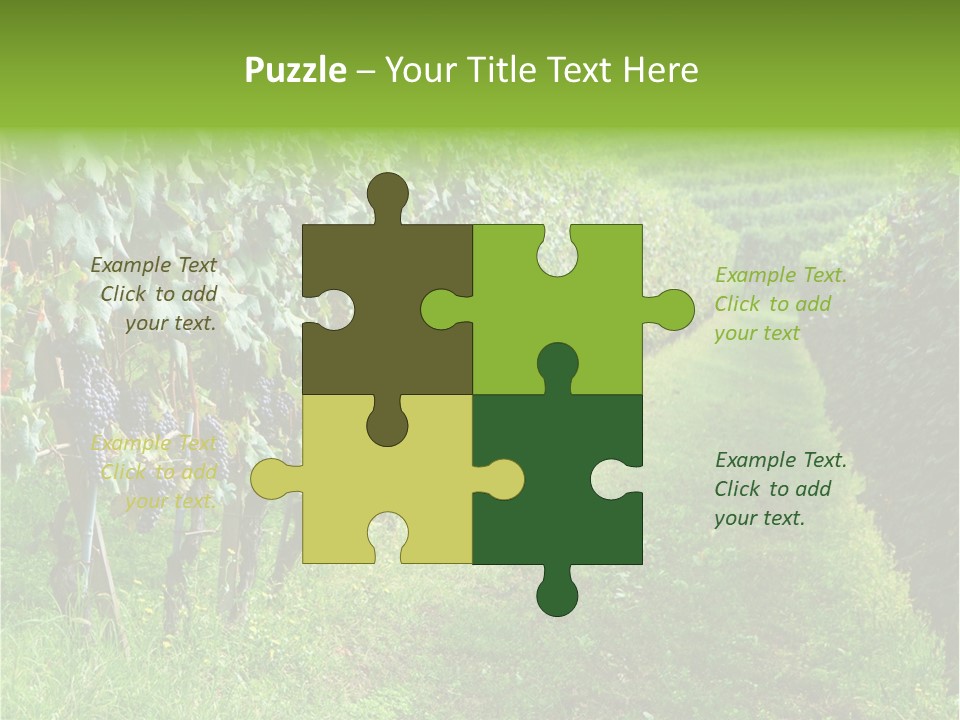 Fog Landscape Piemonte PowerPoint Template