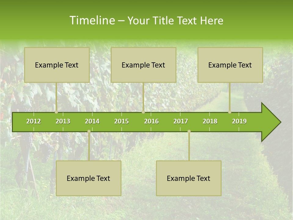 Fog Landscape Piemonte PowerPoint Template