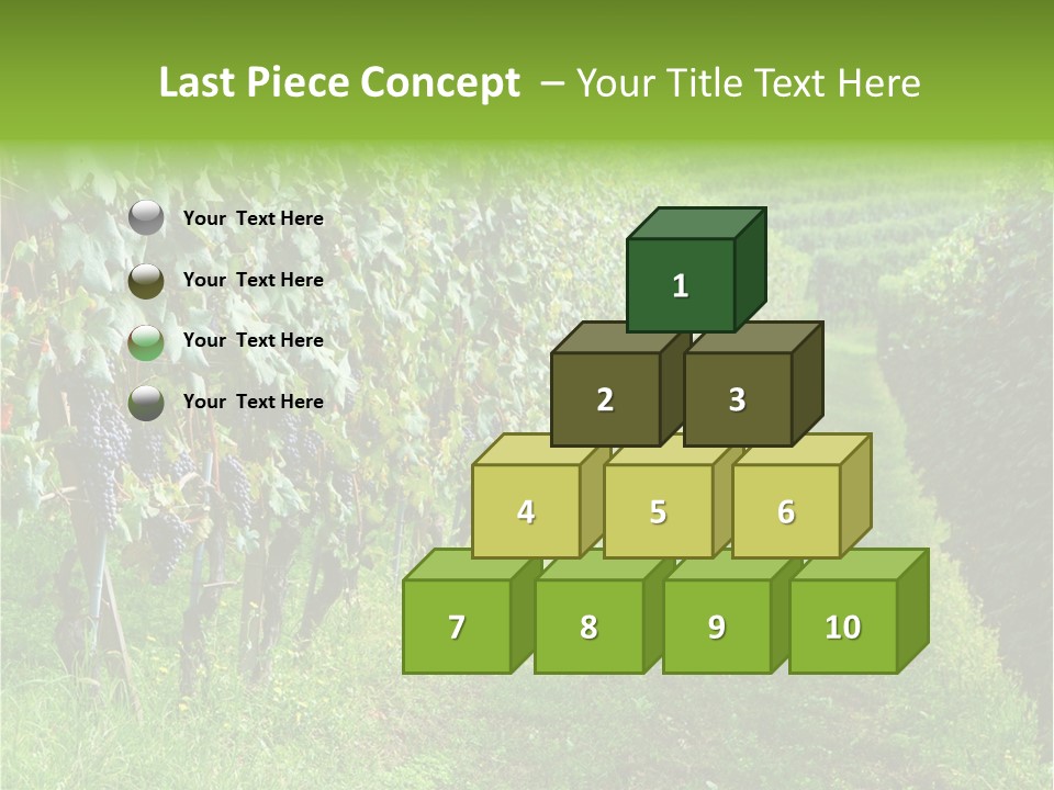 Fog Landscape Piemonte PowerPoint Template