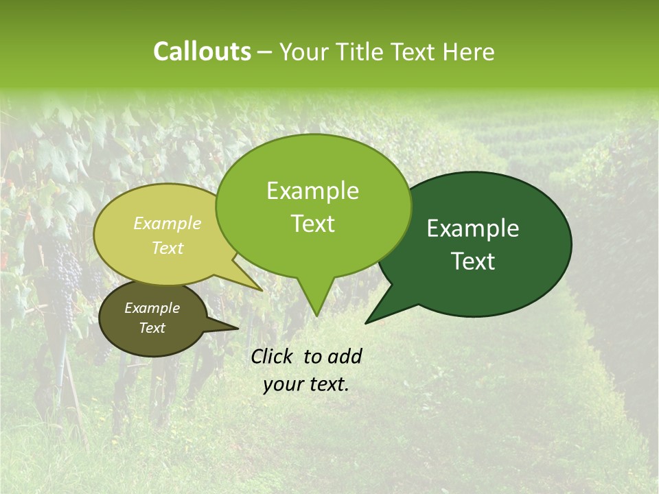 Fog Landscape Piemonte PowerPoint Template