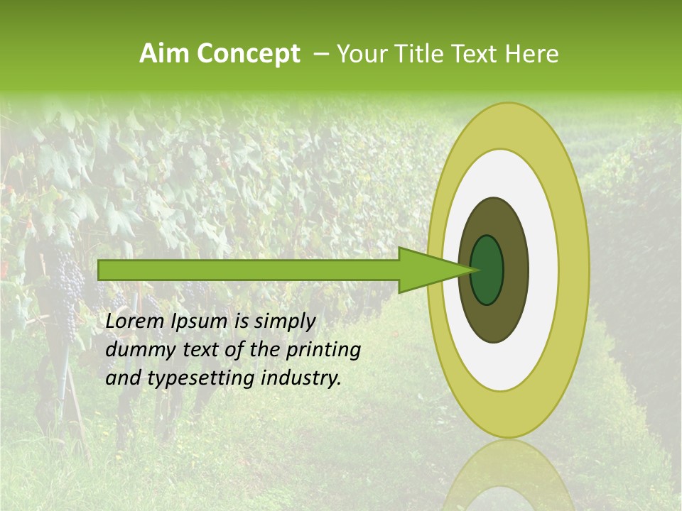 Fog Landscape Piemonte PowerPoint Template