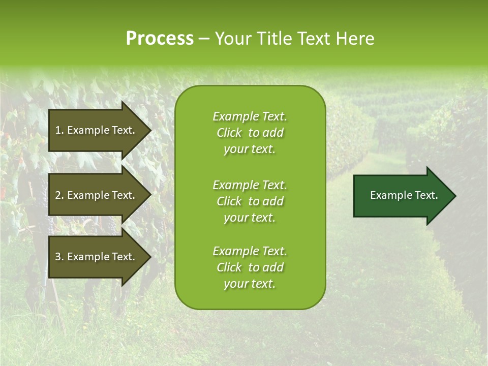 Fog Landscape Piemonte PowerPoint Template