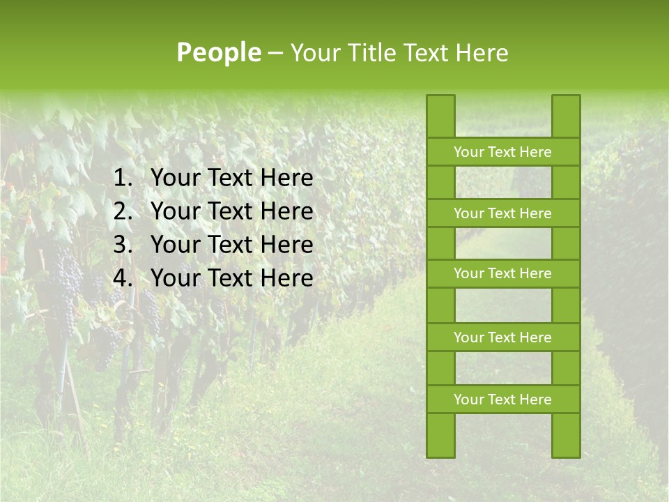 Fog Landscape Piemonte PowerPoint Template