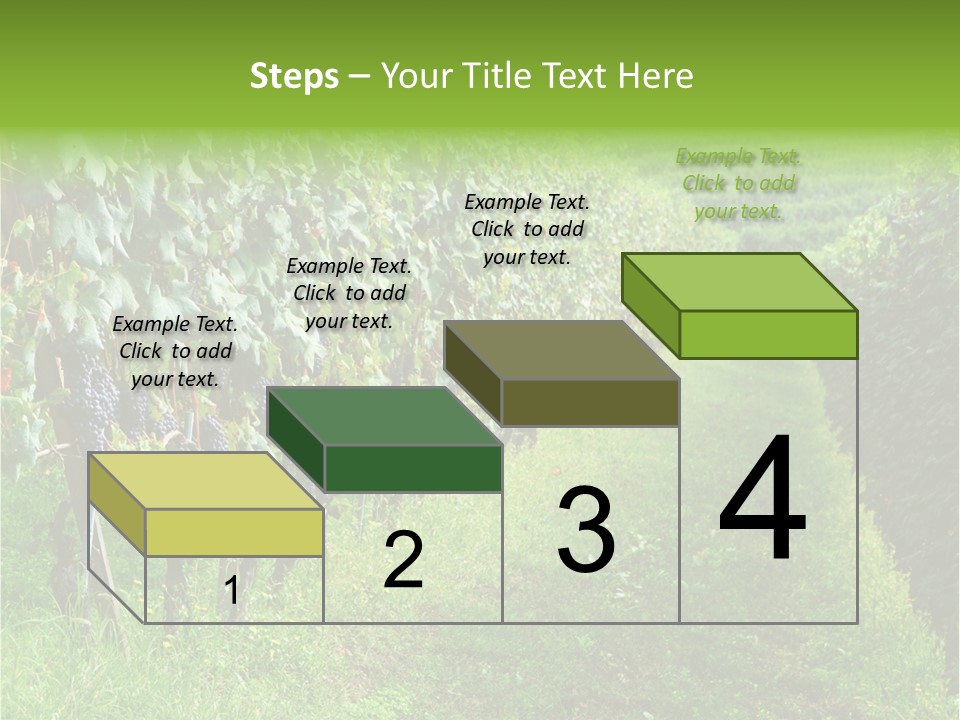 Fog Landscape Piemonte PowerPoint Template