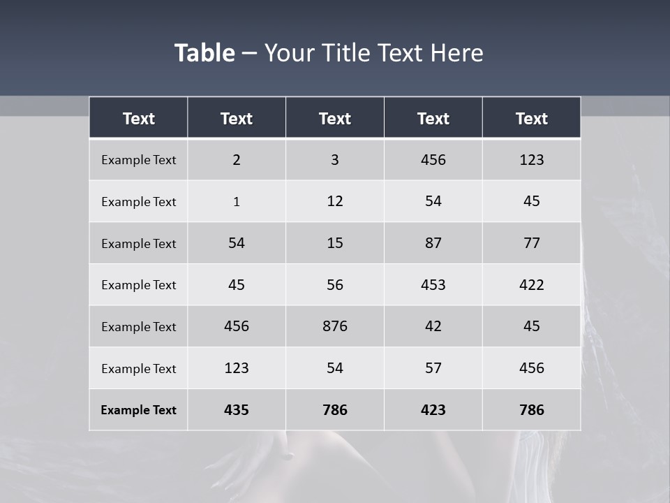 Slim Evening Nice PowerPoint Template