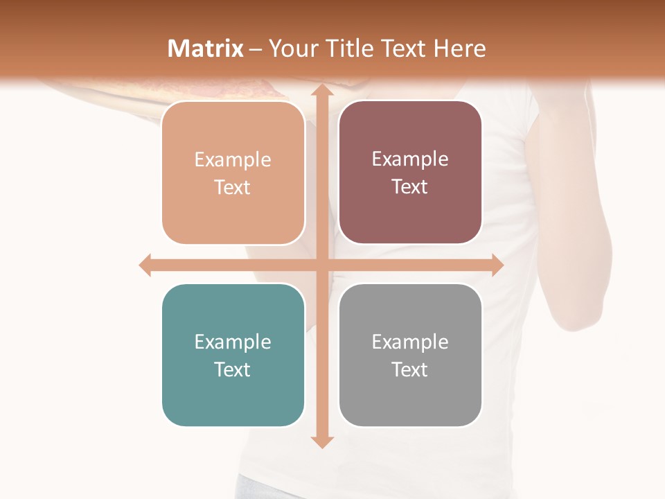 Girl Smile Positive PowerPoint Template