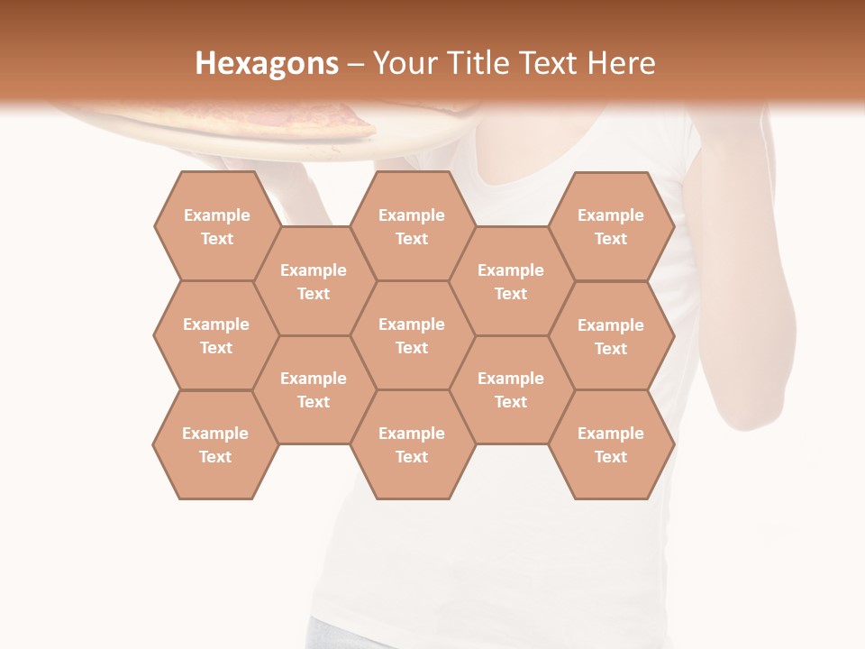 Girl Smile Positive PowerPoint Template