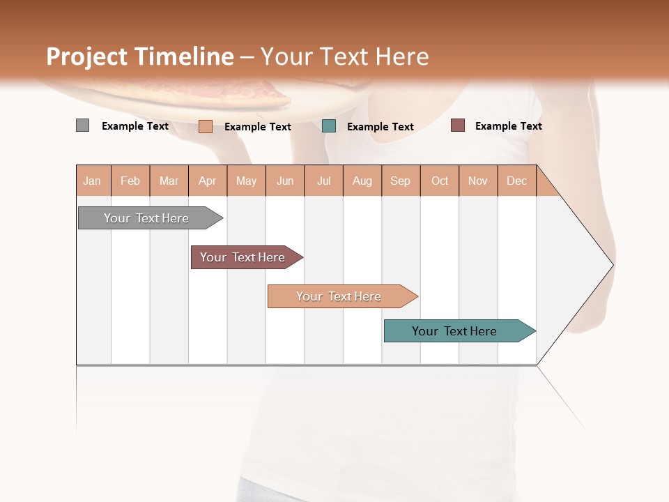 Girl Smile Positive PowerPoint Template