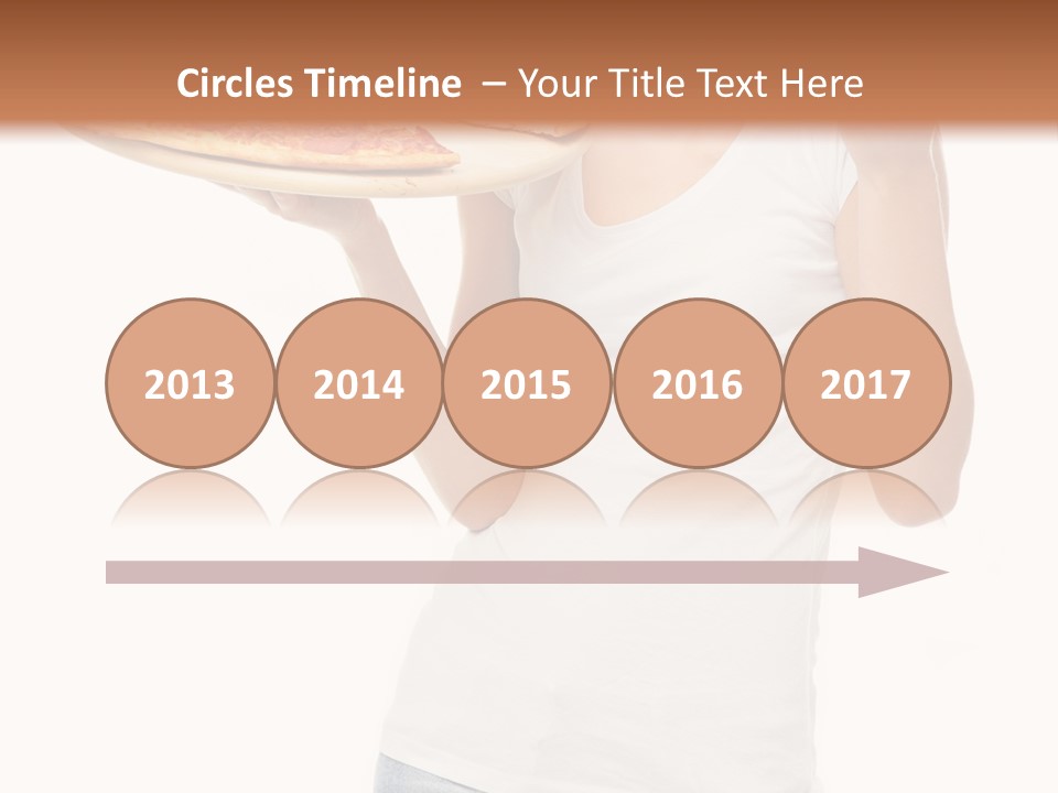 Girl Smile Positive PowerPoint Template