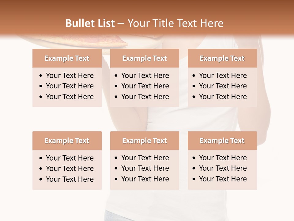 Girl Smile Positive PowerPoint Template