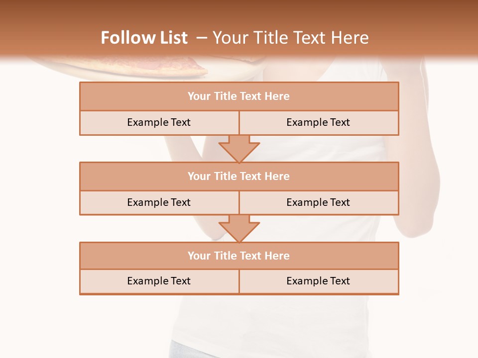 Girl Smile Positive PowerPoint Template