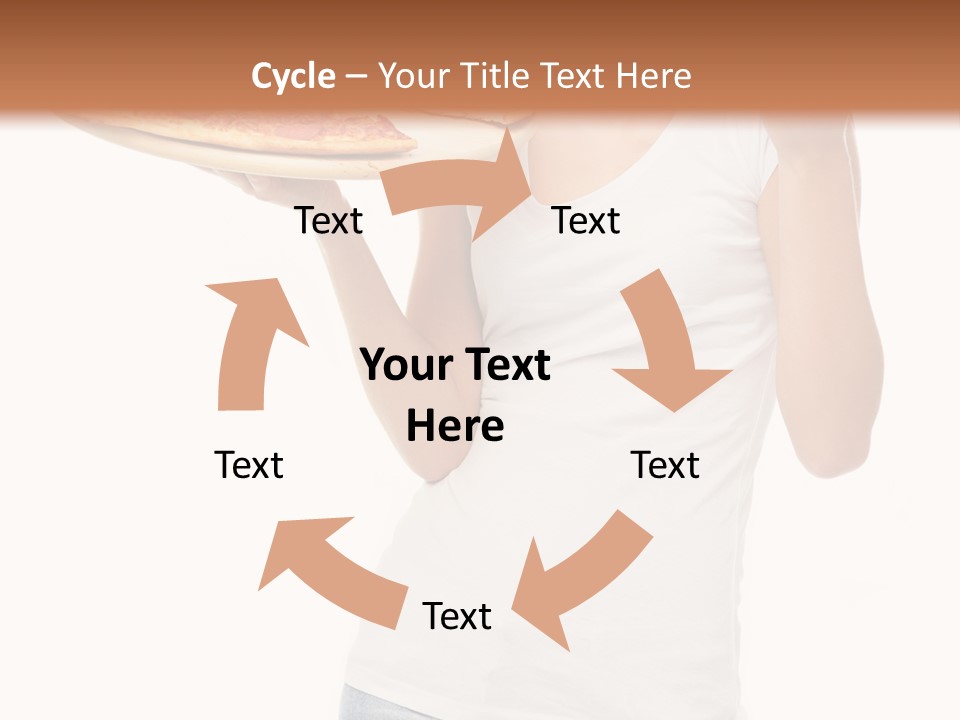 Girl Smile Positive PowerPoint Template