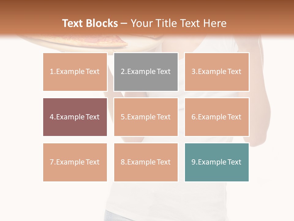 Girl Smile Positive PowerPoint Template