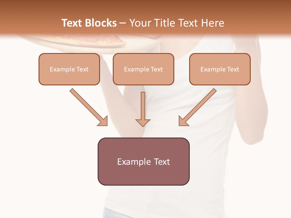 Girl Smile Positive PowerPoint Template