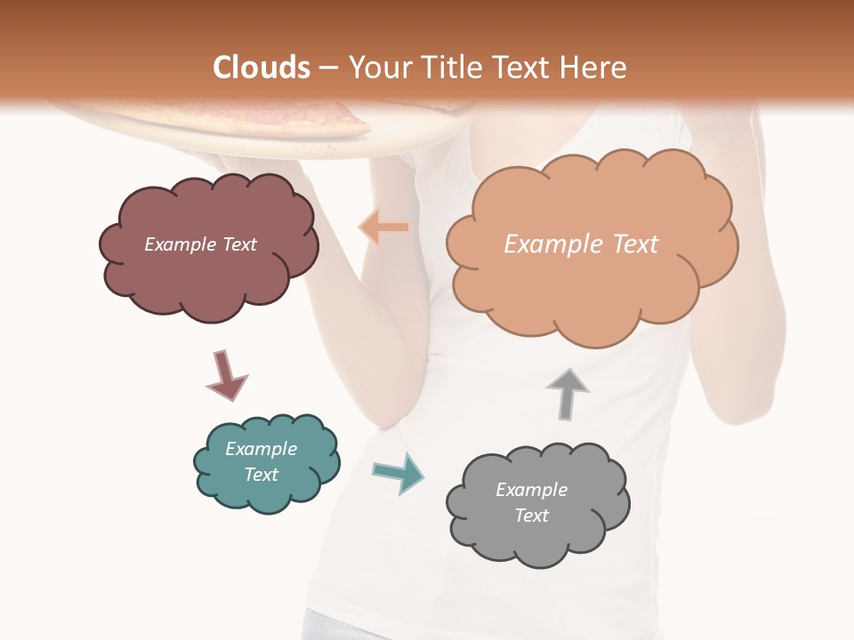 Girl Smile Positive PowerPoint Template