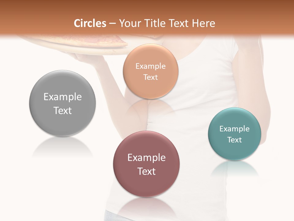 Girl Smile Positive PowerPoint Template