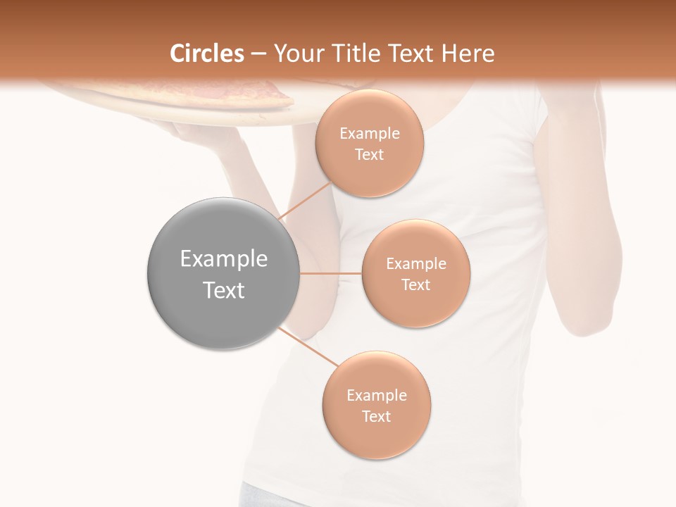 Girl Smile Positive PowerPoint Template