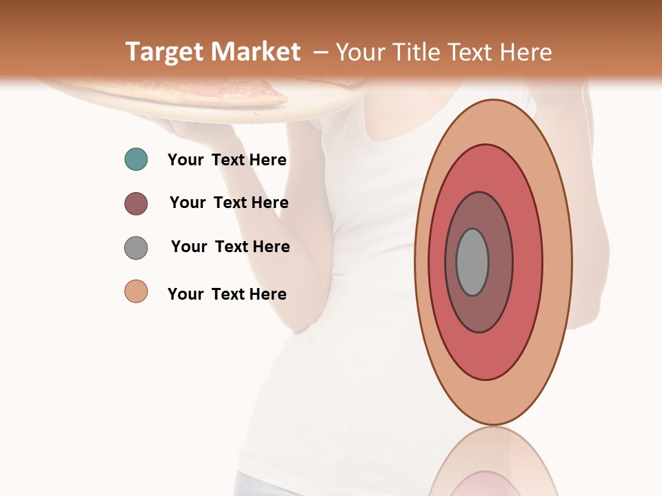 Girl Smile Positive PowerPoint Template