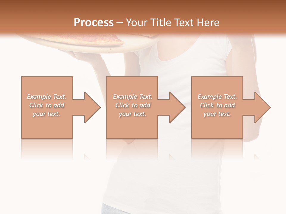 Girl Smile Positive PowerPoint Template