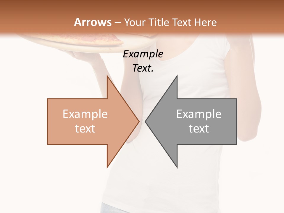 Girl Smile Positive PowerPoint Template