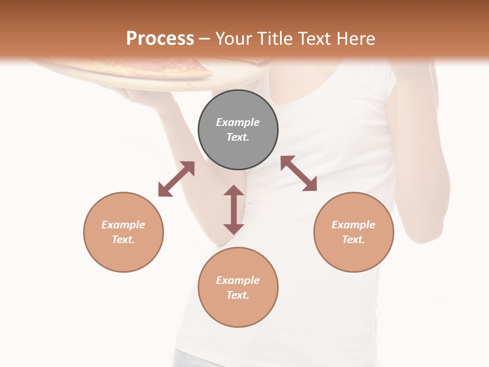 Girl Smile Positive PowerPoint Template