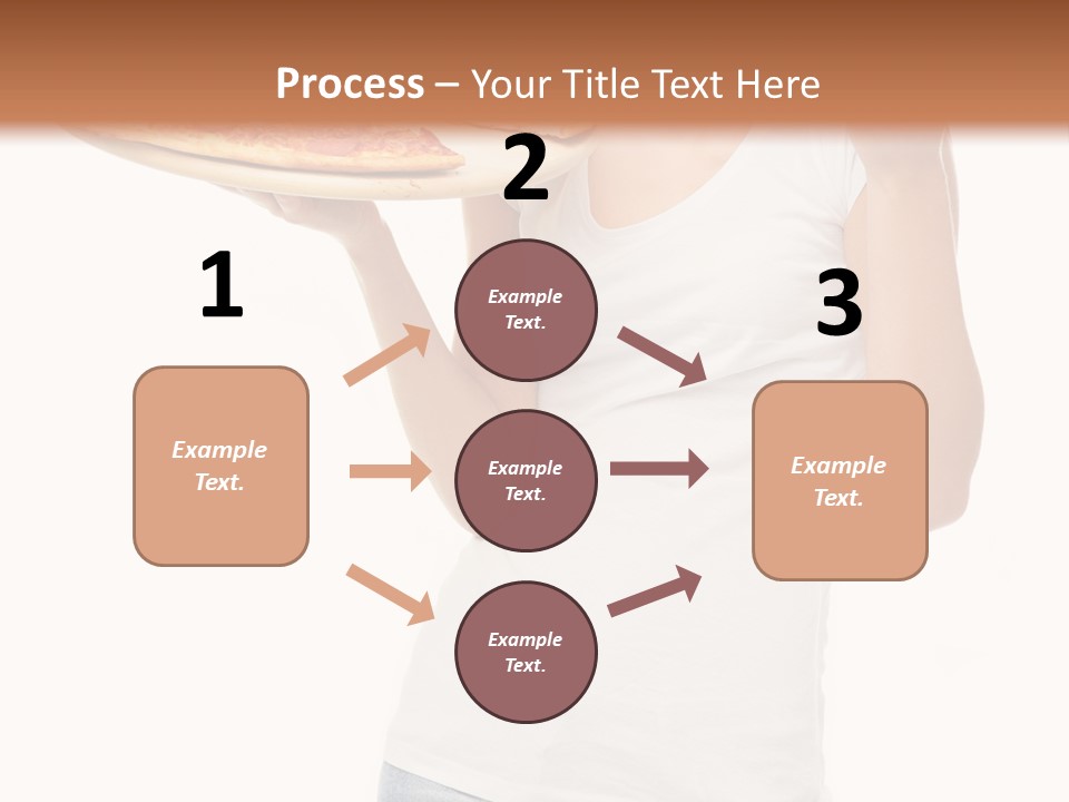 Girl Smile Positive PowerPoint Template