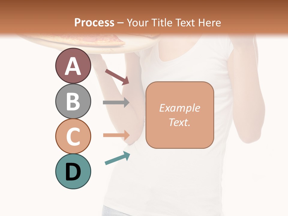 Girl Smile Positive PowerPoint Template