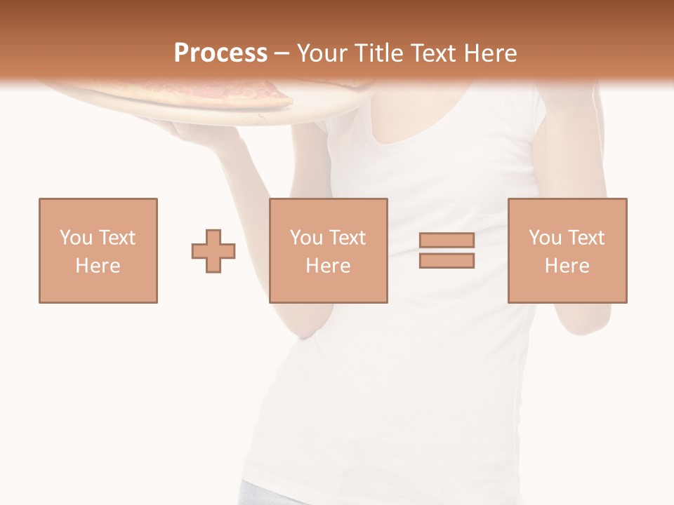 Girl Smile Positive PowerPoint Template