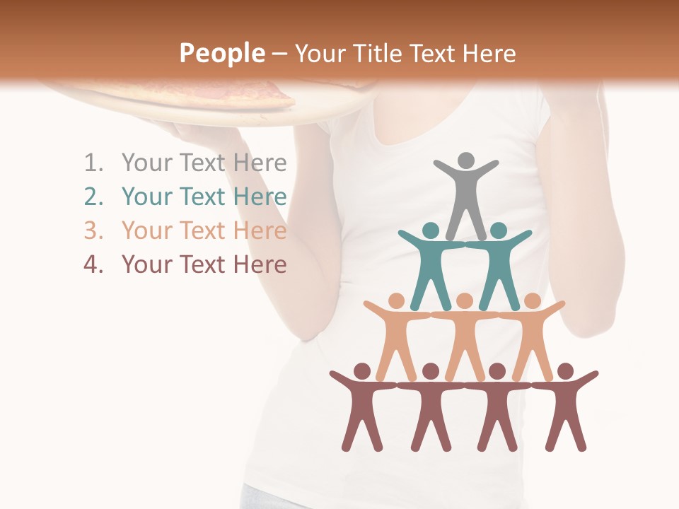 Girl Smile Positive PowerPoint Template