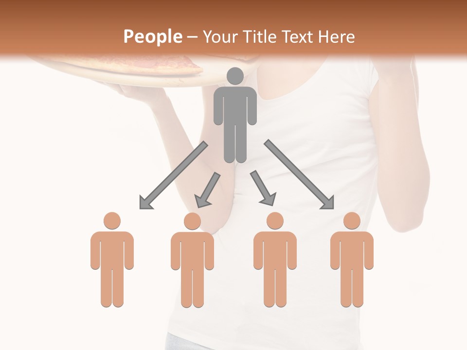 Girl Smile Positive PowerPoint Template