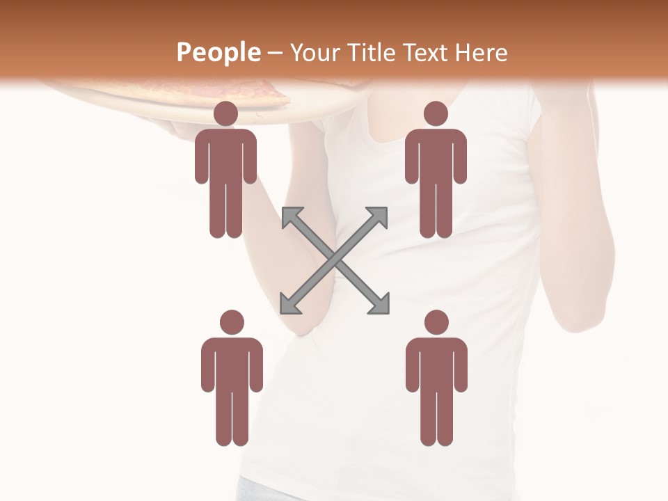 Girl Smile Positive PowerPoint Template