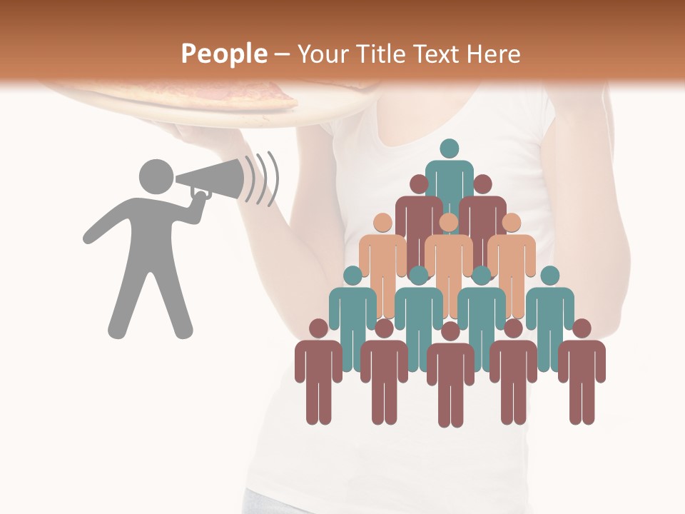 Girl Smile Positive PowerPoint Template