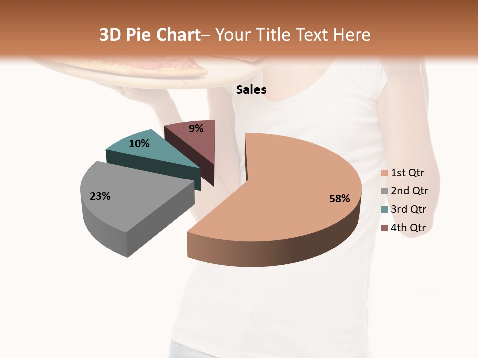 Girl Smile Positive PowerPoint Template
