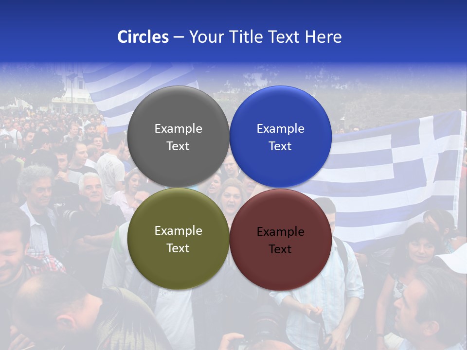 Police Economy Greece PowerPoint Template