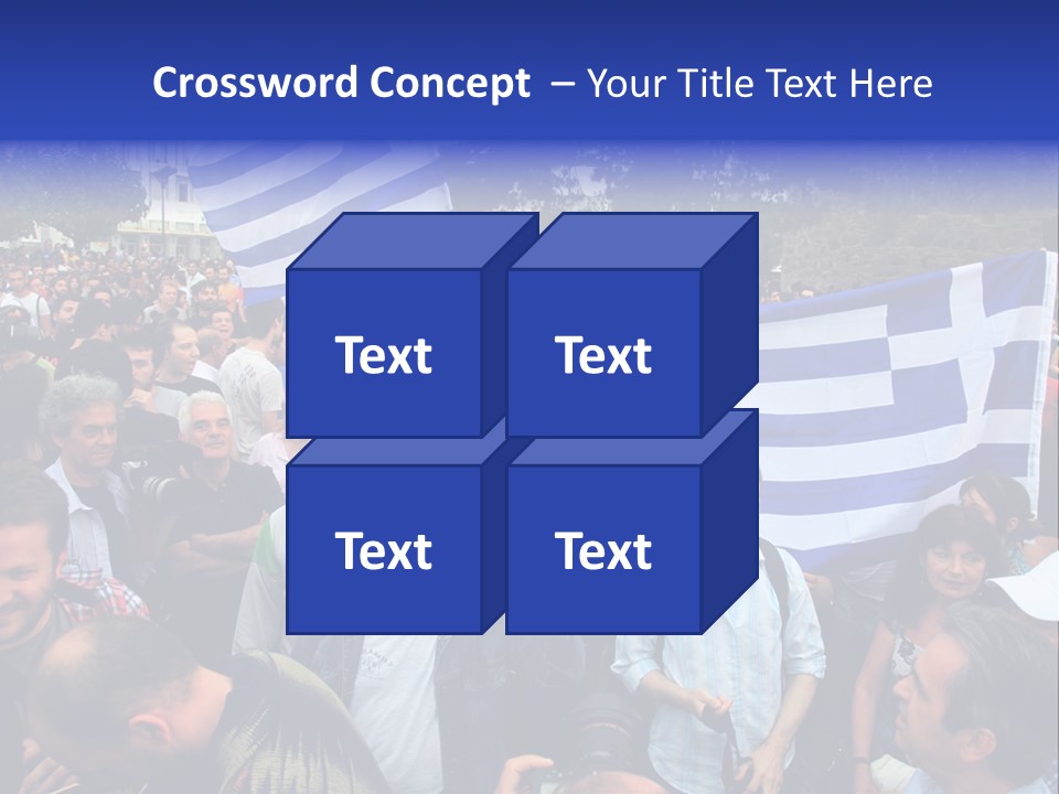 Police Economy Greece PowerPoint Template