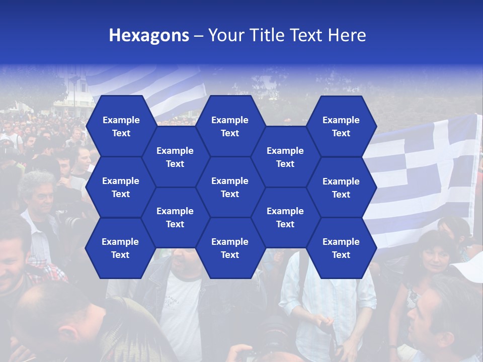 Police Economy Greece PowerPoint Template