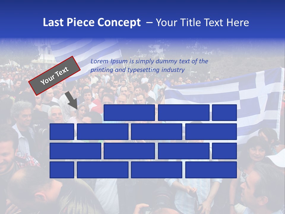 Police Economy Greece PowerPoint Template