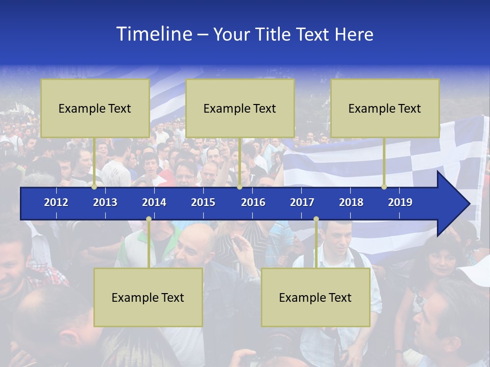 Police Economy Greece PowerPoint Template