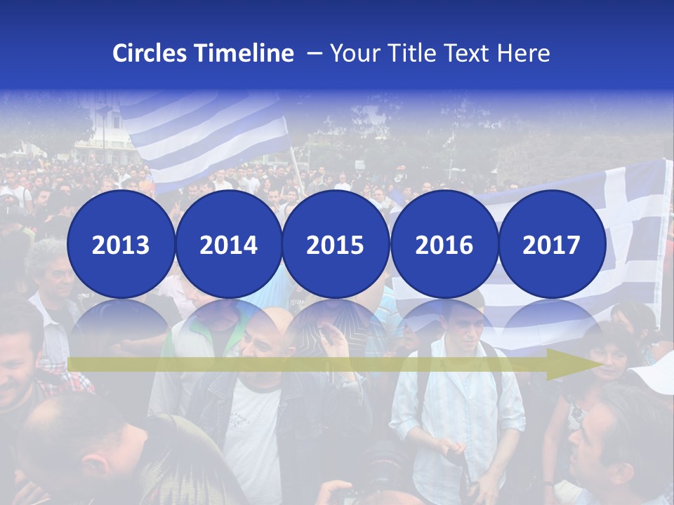 Police Economy Greece PowerPoint Template