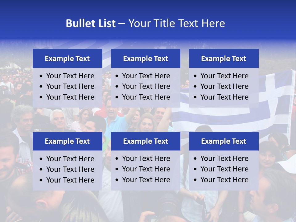 Police Economy Greece PowerPoint Template