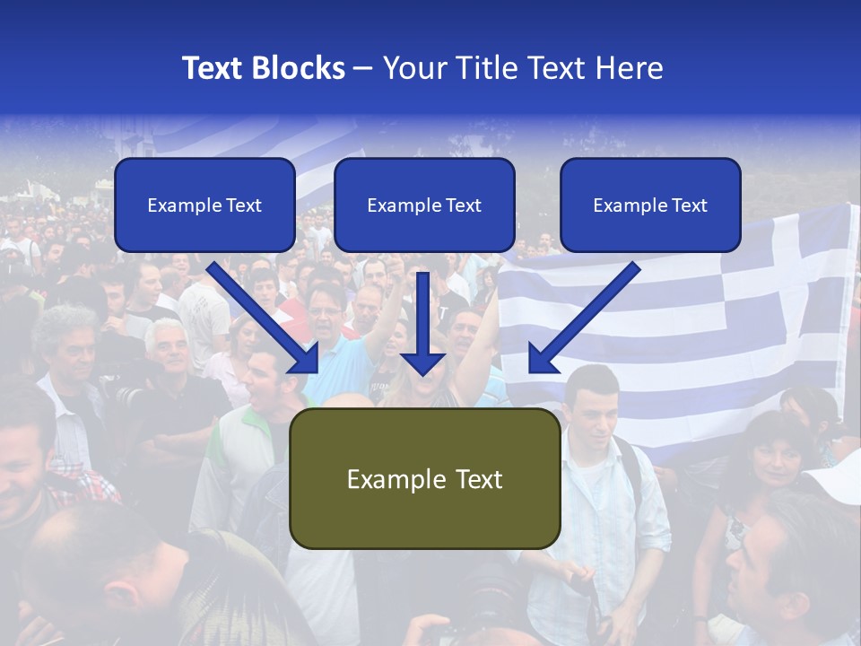 Police Economy Greece PowerPoint Template