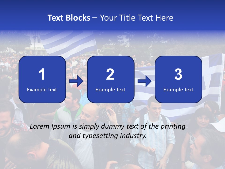 Police Economy Greece PowerPoint Template