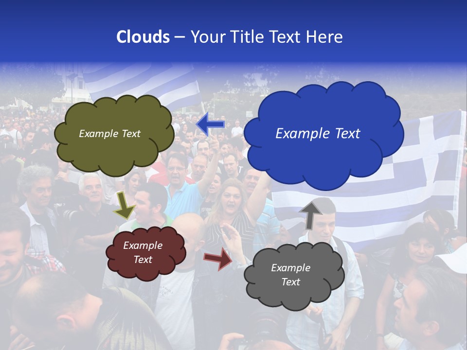 Police Economy Greece PowerPoint Template